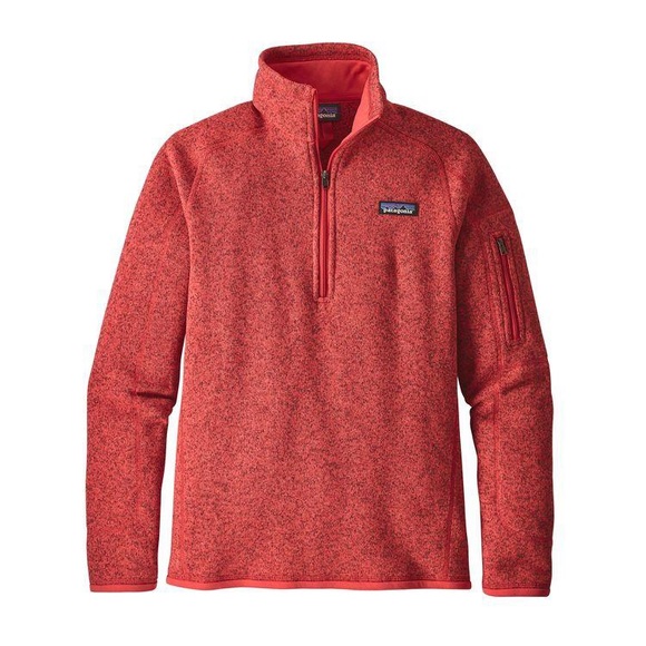 Patagonia Better Sweater 1/4 Zip Fleece Cherry S - Picture 1 of 14